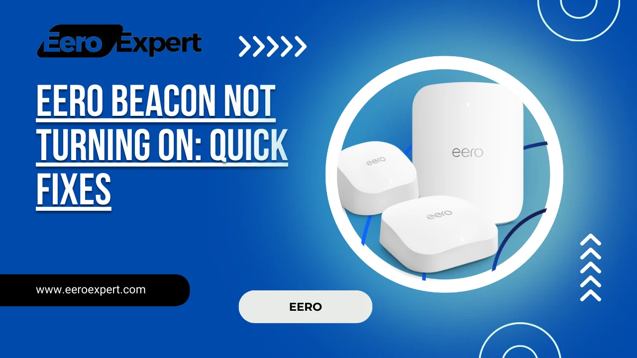 Eero beacon not turning on